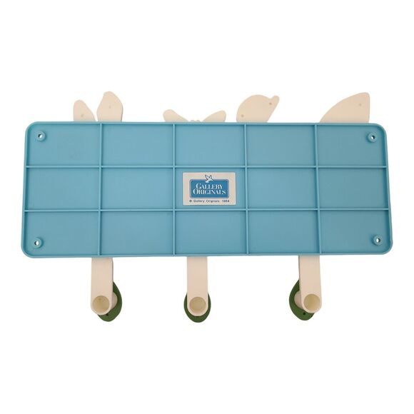 Vintage 1984 Gallery Originals Animal Rack racoon rabbit butterfly - Picture 7 of 7